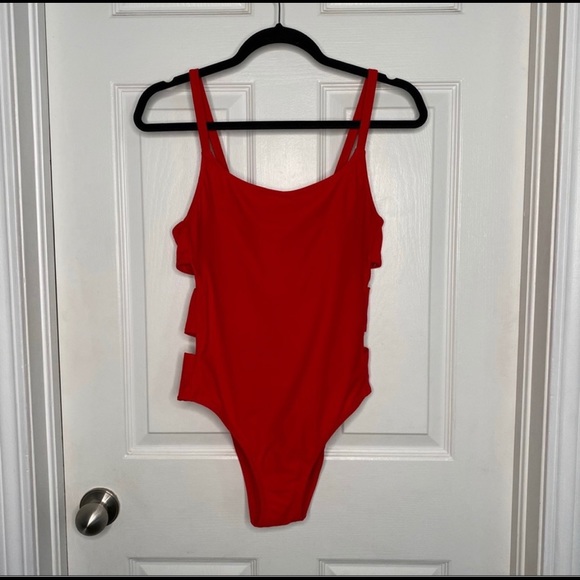 Red Shade and Shore one piece - Picture 2 of 5